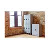 Safco Double-Tier, Three-Column Locker, 36" W, 78" H, Two-Tone Gray 5526GR